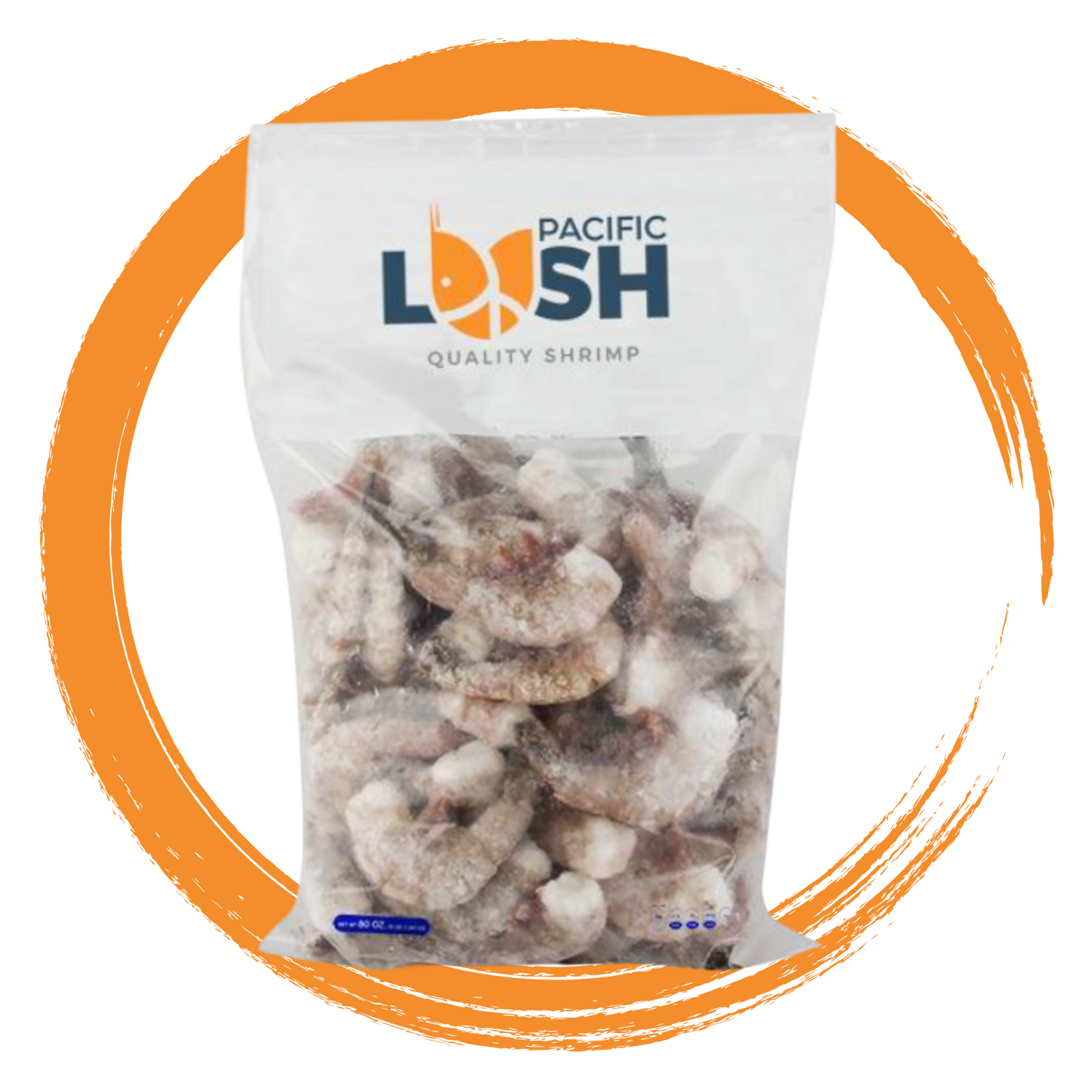 Extra Large 26/30 - Pacific White Shrimp Head-Less. 30 lbs case.