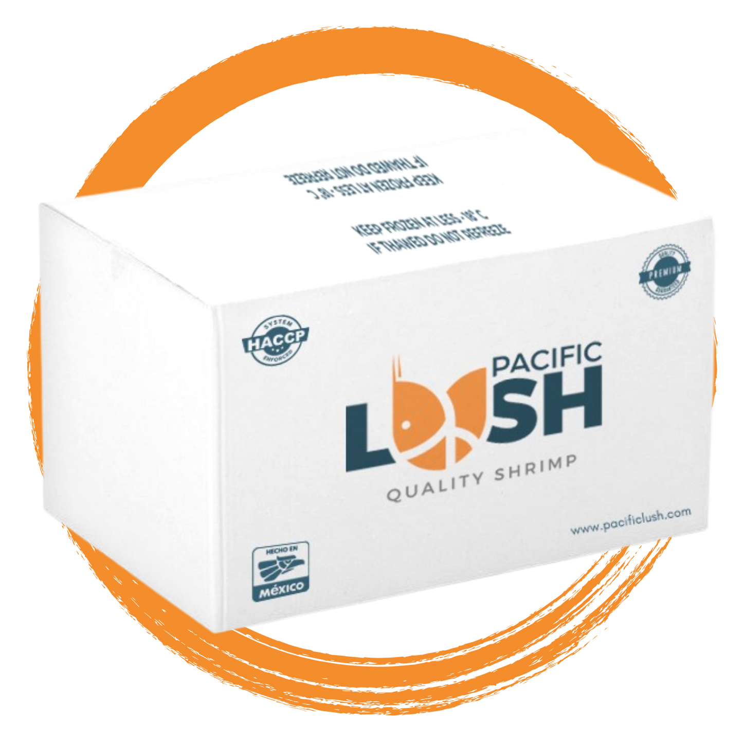 Large 31/35 - Pacific White Shrimp Head-Less. 44 lbs case.