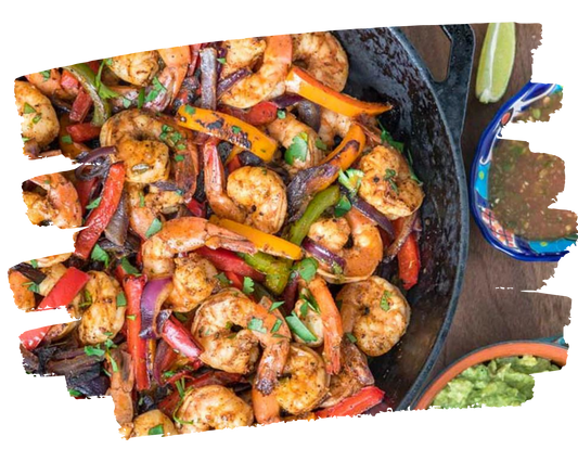 Pacific Lush Shrimp Fajitas