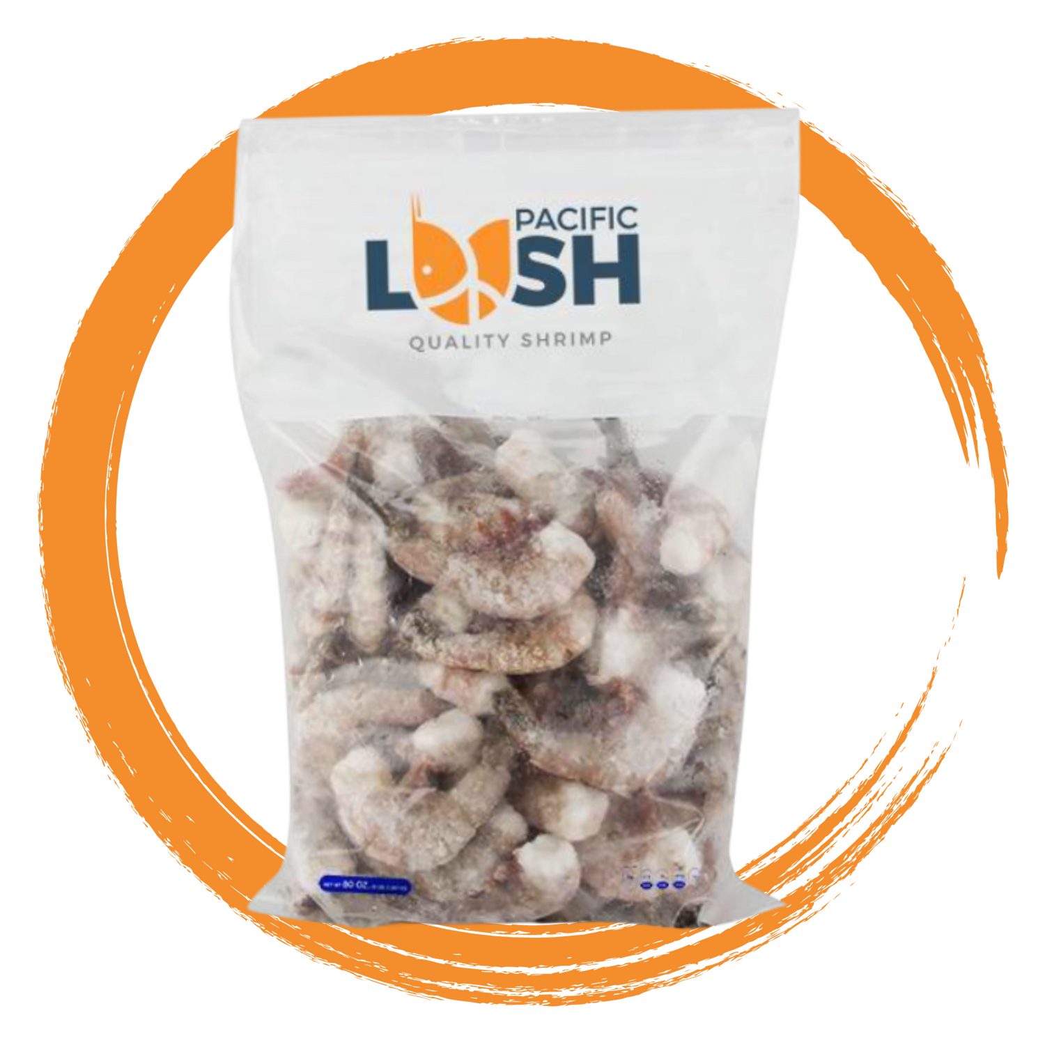 Pacific Lush Shrimp 30 Lb case