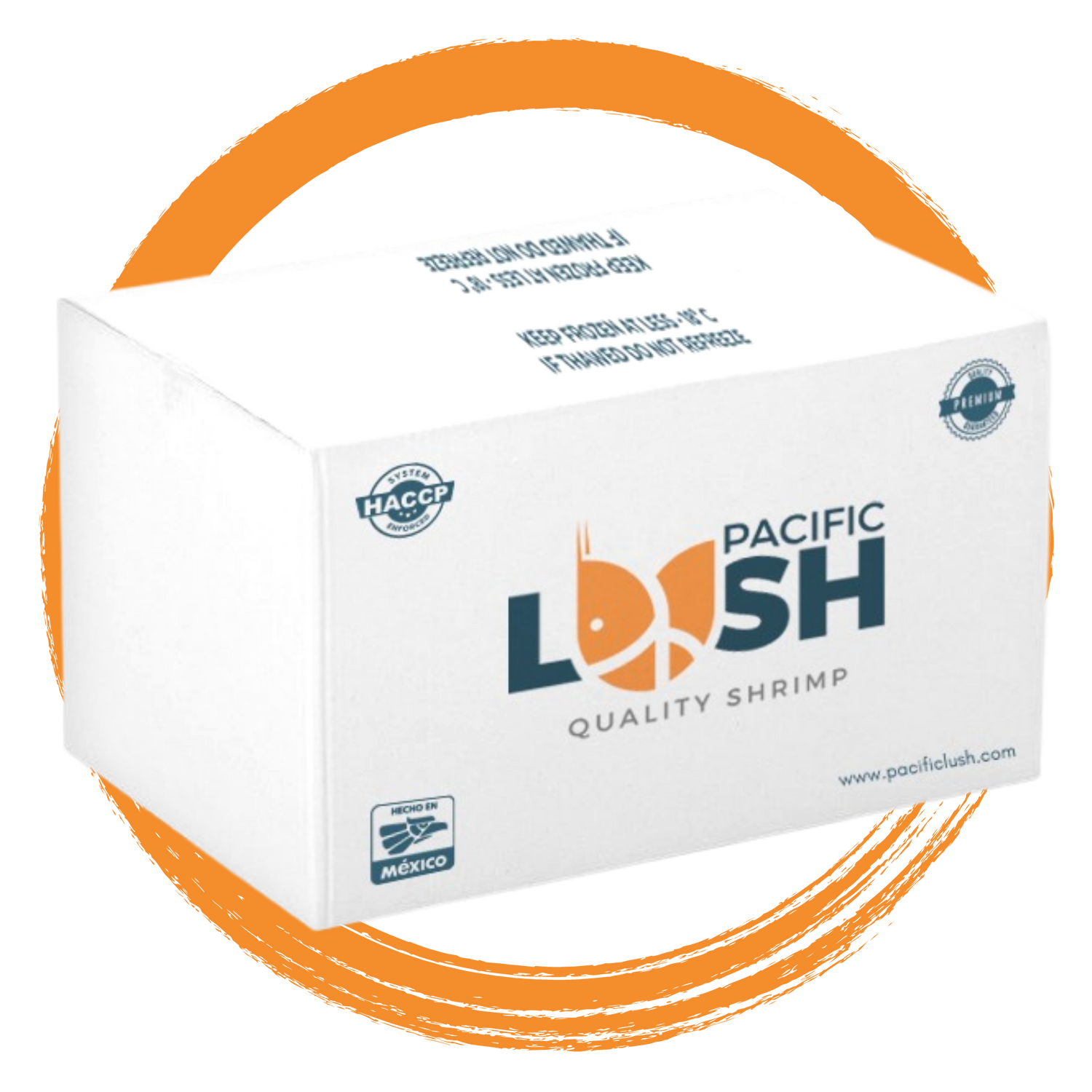 Pacific Lush Shrimp 44 Lb case